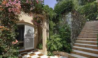 Cosy traditional-style villa with sea and mountain views for sale in El Madroñal, Benahavis - Marbella 16058 
