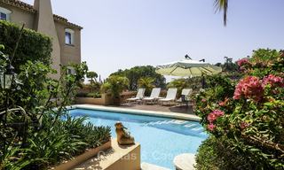Cosy traditional-style villa with sea and mountain views for sale in El Madroñal, Benahavis - Marbella 16064 