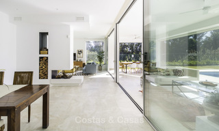 Newly built beach side luxury villa in contemporary style for sale, move-in ready, Marbella - Estepona 16594 