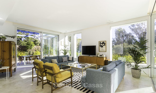 Newly built beach side luxury villa in contemporary style for sale, move-in ready, Marbella - Estepona 16595 