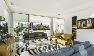 Newly built beach side luxury villa in contemporary style for sale, move-in ready, Marbella - Estepona 16596 