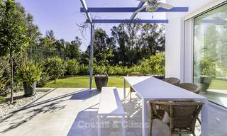 Newly built beach side luxury villa in contemporary style for sale, move-in ready, Marbella - Estepona 16598 