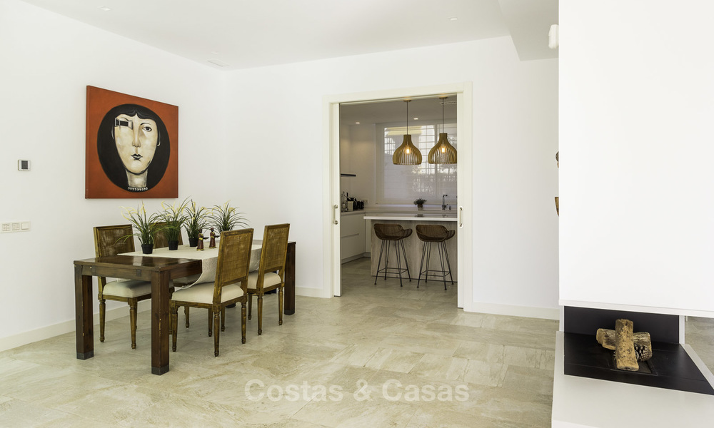 Newly built beach side luxury villa in contemporary style for sale, move-in ready, Marbella - Estepona 16599
