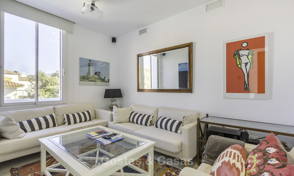 Newly built beach side luxury villa in contemporary style for sale, move-in ready, Marbella - Estepona 16609