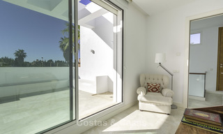 Newly built beach side luxury villa in contemporary style for sale, move-in ready, Marbella - Estepona 16614 