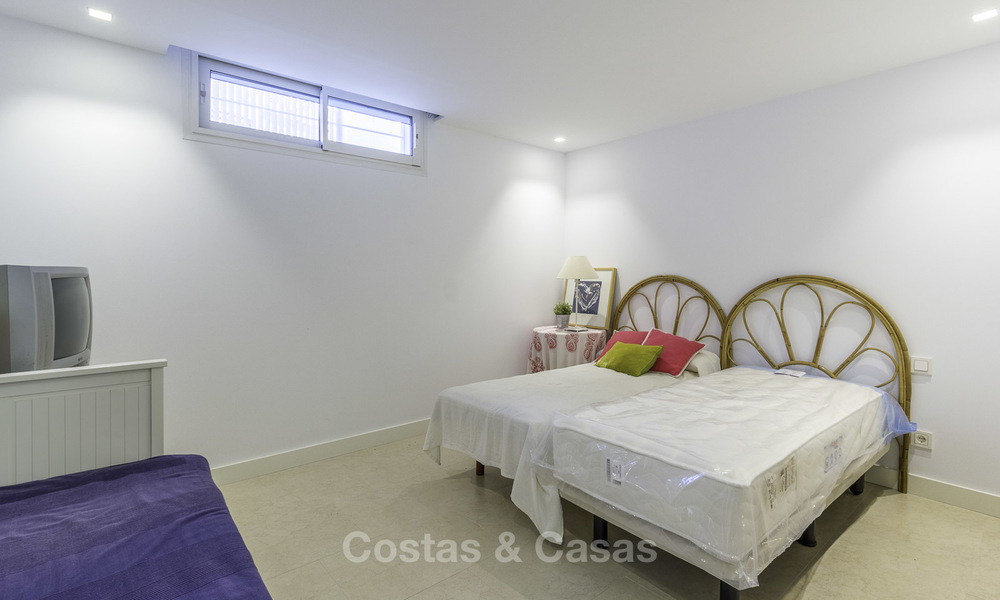 Newly built beach side luxury villa in contemporary style for sale, move-in ready, Marbella - Estepona 16623