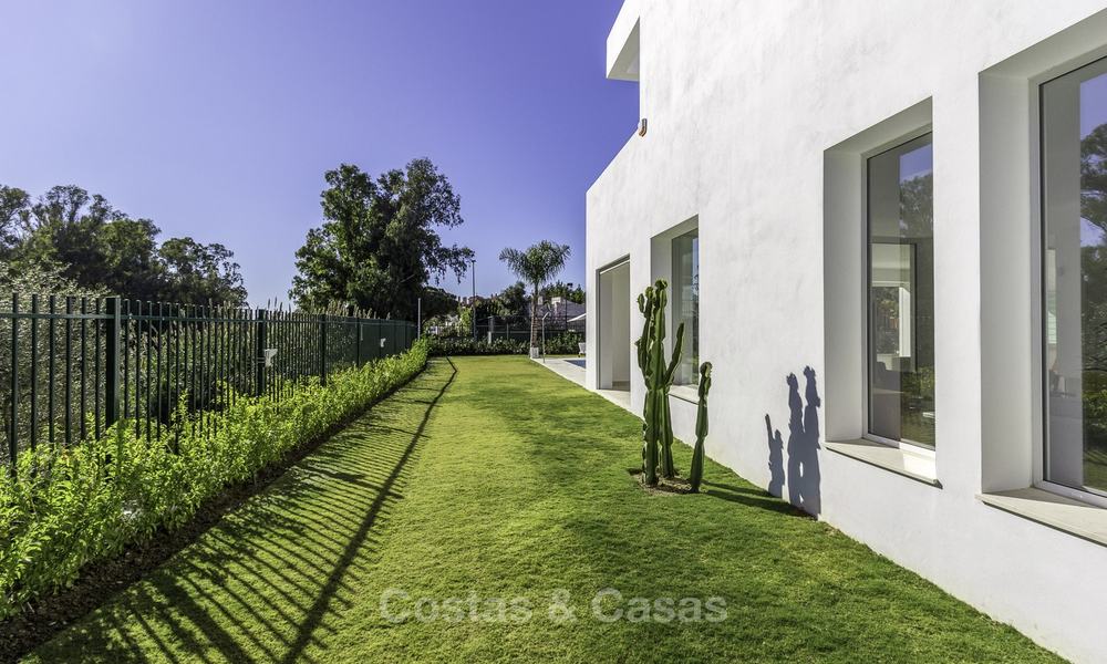 Newly built beach side luxury villa in contemporary style for sale, move-in ready, Marbella - Estepona 16631