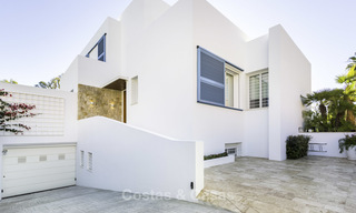 Newly built beach side luxury villa in contemporary style for sale, move-in ready, Marbella - Estepona 16633 