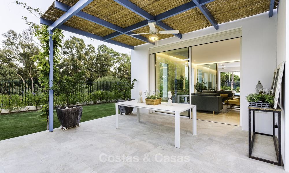 Newly built beach side luxury villa in contemporary style for sale, move-in ready, Marbella - Estepona 16637