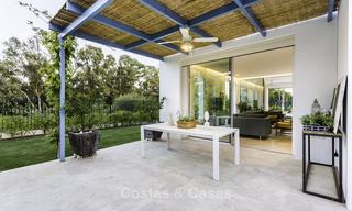 Newly built beach side luxury villa in contemporary style for sale, move-in ready, Marbella - Estepona 16637 