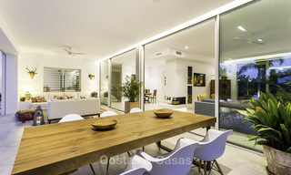 Newly built beach side luxury villa in contemporary style for sale, move-in ready, Marbella - Estepona 16641 