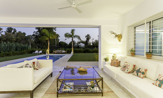 Newly built beach side luxury villa in contemporary style for sale, move-in ready, Marbella - Estepona 16642 