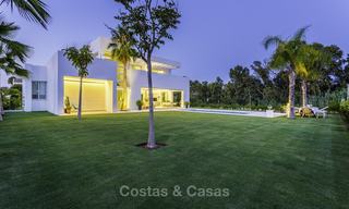 Newly built beach side luxury villa in contemporary style for sale, move-in ready, Marbella - Estepona 16646 