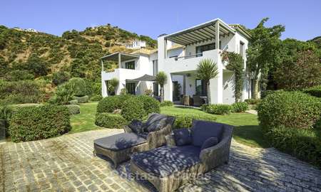 Impressive contemporary luxury villa for sale, with sea and mountain views in Benahavis - Marbella 15866