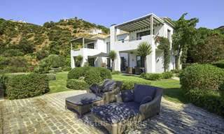 Impressive contemporary luxury villa for sale, with sea and mountain views in Benahavis - Marbella 15866 
