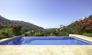 Impressive contemporary luxury villa for sale, with sea and mountain views in Benahavis - Marbella 15869 