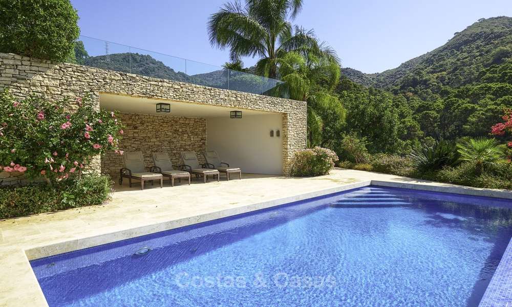 Impressive contemporary luxury villa for sale, with sea and mountain views in Benahavis - Marbella 15870