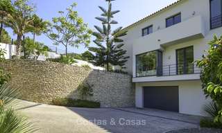 Impressive contemporary luxury villa for sale, with sea and mountain views in Benahavis - Marbella 15871 