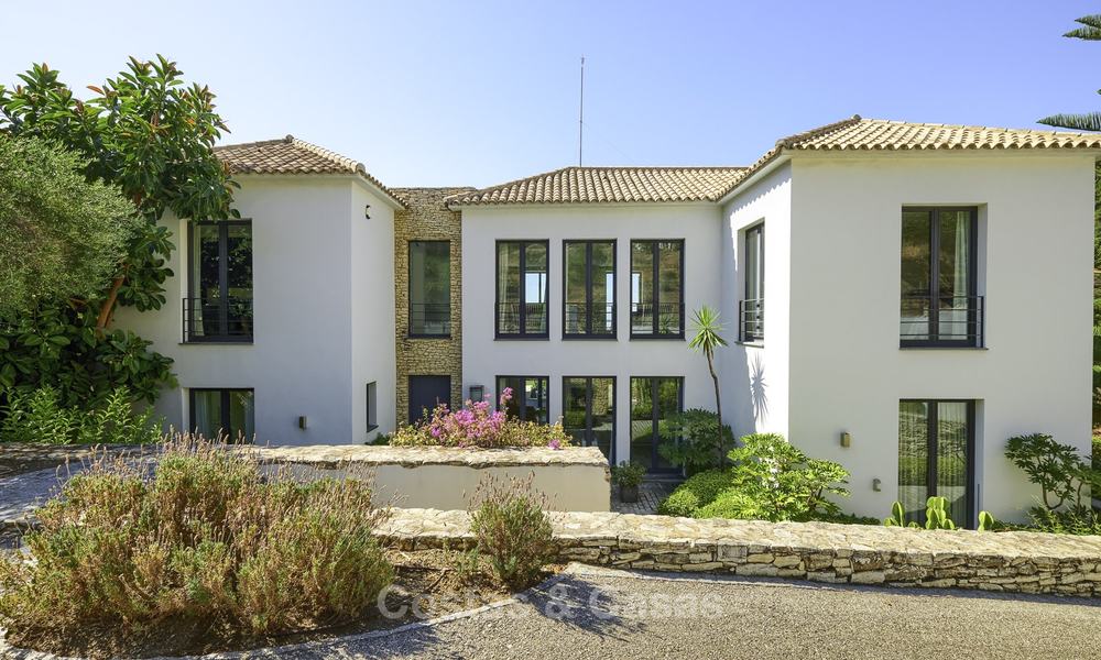Impressive contemporary luxury villa for sale, with sea and mountain views in Benahavis - Marbella 15874