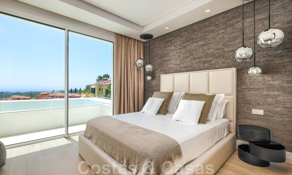 Beautiful contemporary luxury villa with sea and mountain views for sale, Benahavis - Marbella 27994