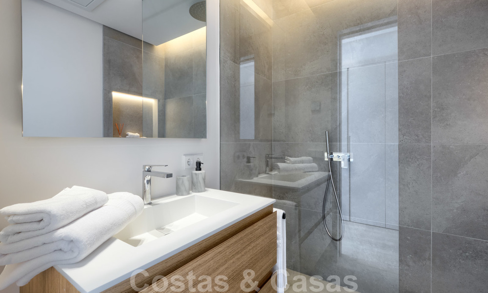 Beautiful contemporary luxury villa with sea and mountain views for sale, Benahavis - Marbella 27995