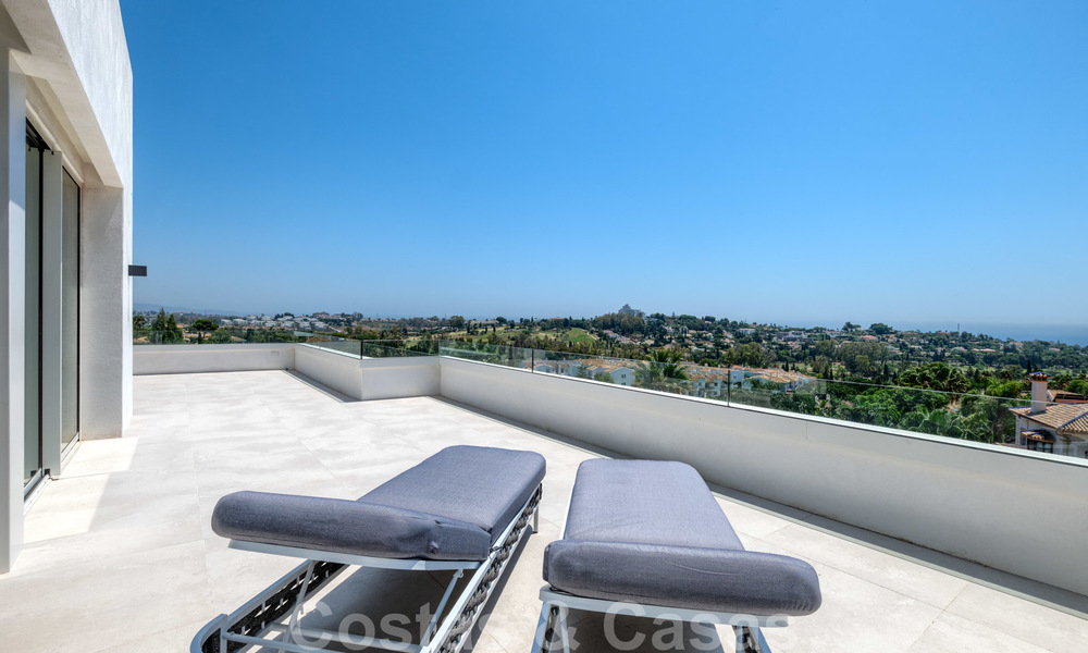 Beautiful contemporary luxury villa with sea and mountain views for sale, Benahavis - Marbella 28001