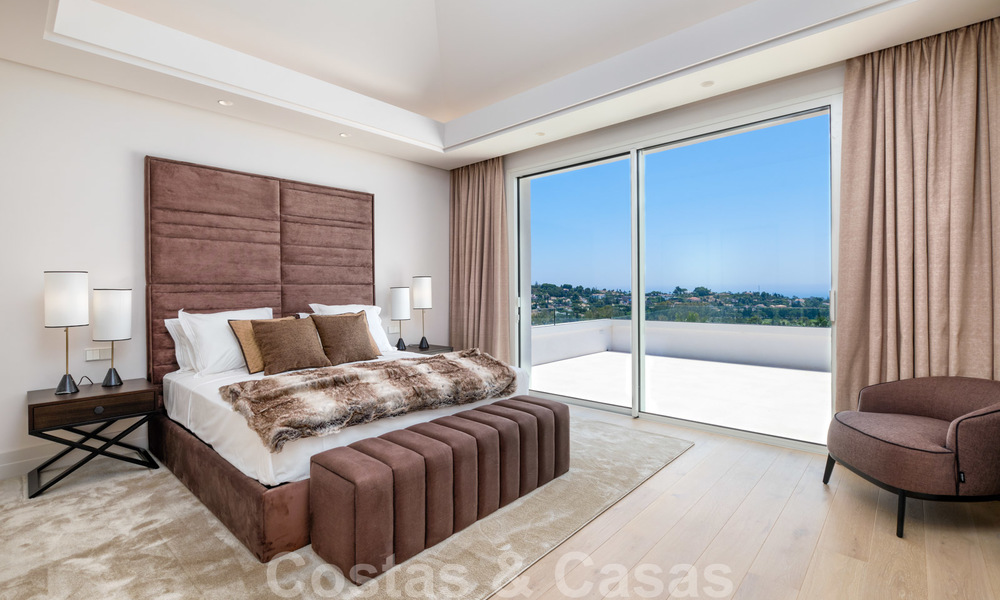 Beautiful contemporary luxury villa with sea and mountain views for sale, Benahavis - Marbella 28008