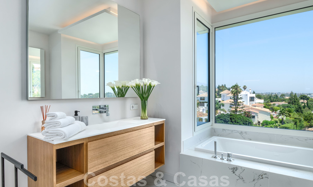 Beautiful contemporary luxury villa with sea and mountain views for sale, Benahavis - Marbella 28010