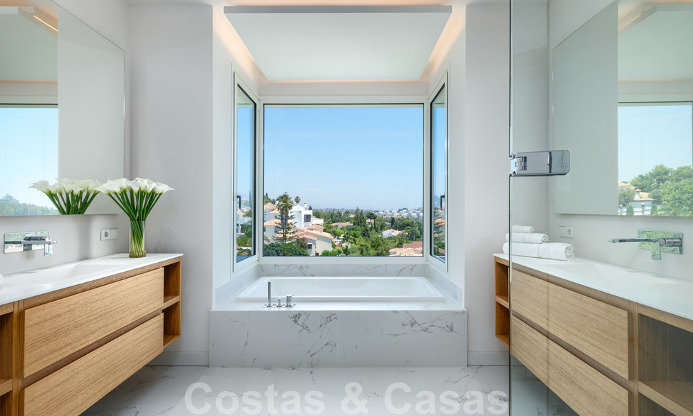 Beautiful contemporary luxury villa with sea and mountain views for sale, Benahavis - Marbella 28011