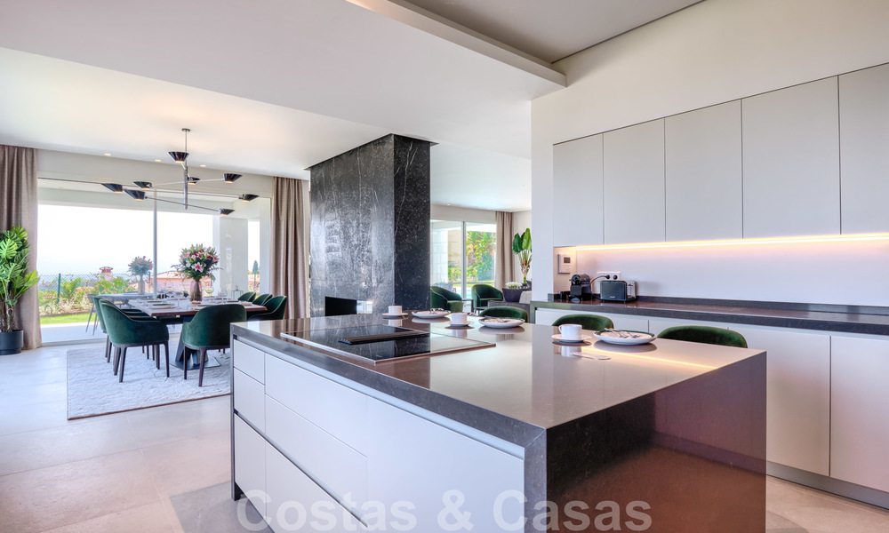 Beautiful contemporary luxury villa with sea and mountain views for sale, Benahavis - Marbella 28038
