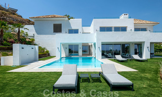 Beautiful contemporary luxury villa with sea and mountain views for sale, Benahavis - Marbella 28044 
