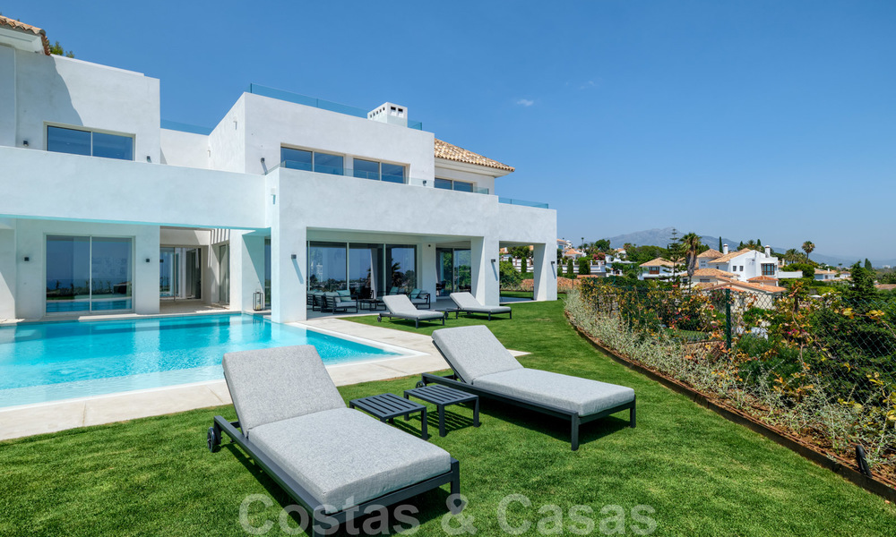 Beautiful contemporary luxury villa with sea and mountain views for sale, Benahavis - Marbella 28045