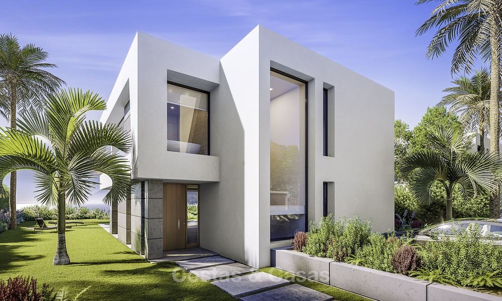 Stylish new contemporary villa for sale on the New Golden Mile between Estepona and Marbella 15940