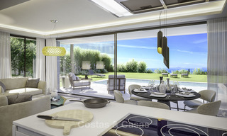Stylish new contemporary villa for sale on the New Golden Mile between Estepona and Marbella 15947 