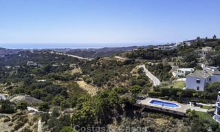 Charming rustic-modern luxury villa for sale with fantastic views in a gorgeous country estate, Benahavis - Marbella 16092 