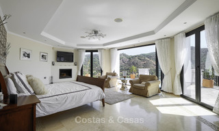 Charming rustic-modern luxury villa for sale with fantastic views in a gorgeous country estate, Benahavis - Marbella 16113 