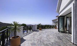 Charming rustic-modern luxury villa for sale with fantastic views in a gorgeous country estate, Benahavis - Marbella 16119 