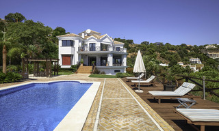 Charming rustic-modern luxury villa for sale with fantastic views in a gorgeous country estate, Benahavis - Marbella 16130 