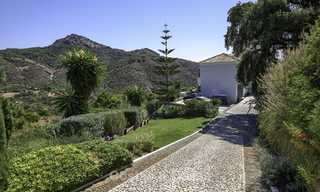 Charming rustic-modern luxury villa for sale with fantastic views in a gorgeous country estate, Benahavis - Marbella 16137 