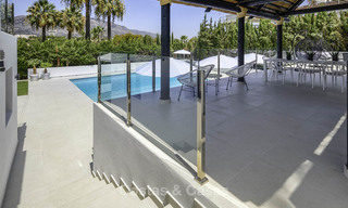 Impressive, luxurious contemporary designer villa for sale, move-in ready, Nueva Andalucia, Marbella. Reduced in price. 16140 