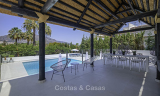 Impressive, luxurious contemporary designer villa for sale, move-in ready, Nueva Andalucia, Marbella. Reduced in price. 16142 