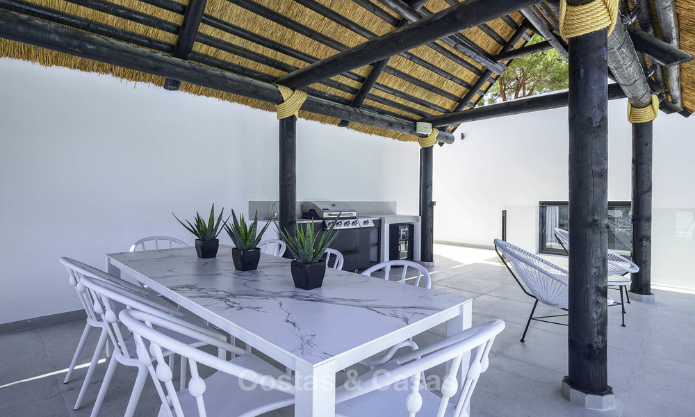Impressive, luxurious contemporary designer villa for sale, move-in ready, Nueva Andalucia, Marbella. Reduced in price. 16143