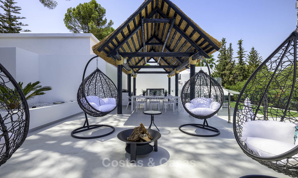 Impressive, luxurious contemporary designer villa for sale, move-in ready, Nueva Andalucia, Marbella. Reduced in price. 16146