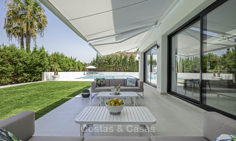 Impressive, luxurious contemporary designer villa for sale, move-in ready, Nueva Andalucia, Marbella. Reduced in price. 16149