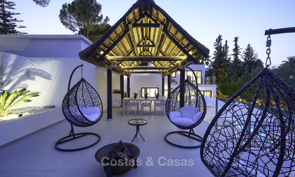Impressive, luxurious contemporary designer villa for sale, move-in ready, Nueva Andalucia, Marbella. Reduced in price. 16185