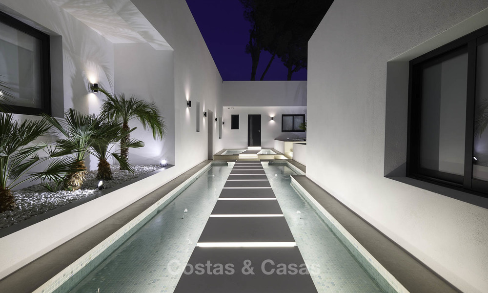 Impressive, luxurious contemporary designer villa for sale, move-in ready, Nueva Andalucia, Marbella. Reduced in price. 16187