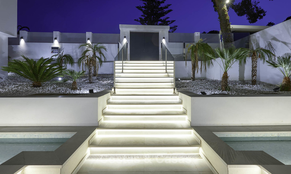 Impressive, luxurious contemporary designer villa for sale, move-in ready, Nueva Andalucia, Marbella. Reduced in price. 16189