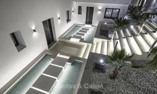 Impressive, luxurious contemporary designer villa for sale, move-in ready, Nueva Andalucia, Marbella. Reduced in price. 16191 