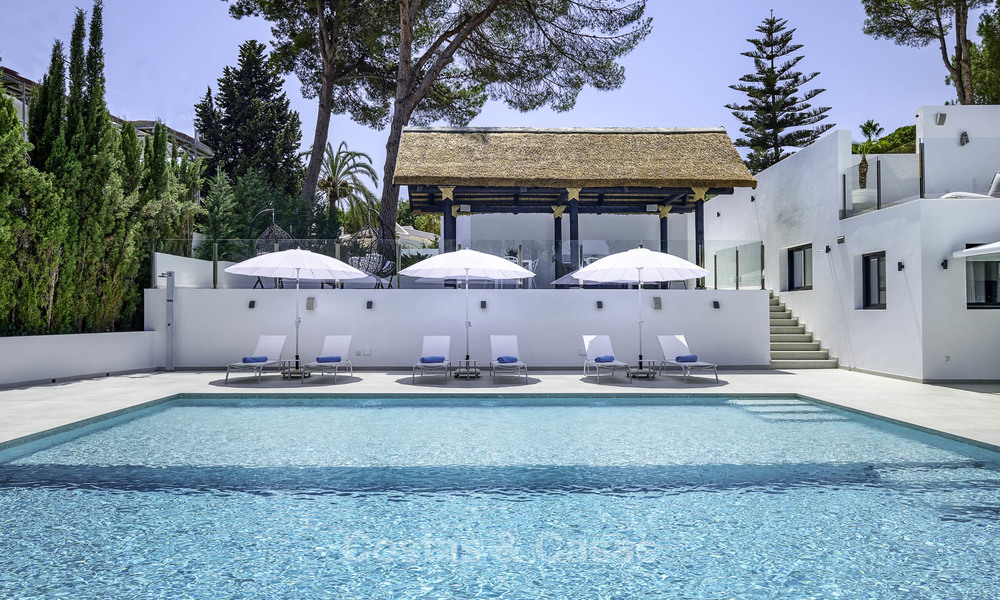 Impressive, luxurious contemporary designer villa for sale, move-in ready, Nueva Andalucia, Marbella. Reduced in price. 16194