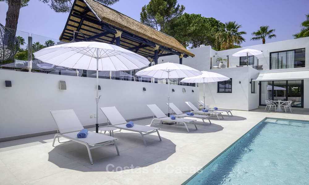 Impressive, luxurious contemporary designer villa for sale, move-in ready, Nueva Andalucia, Marbella. Reduced in price. 16195